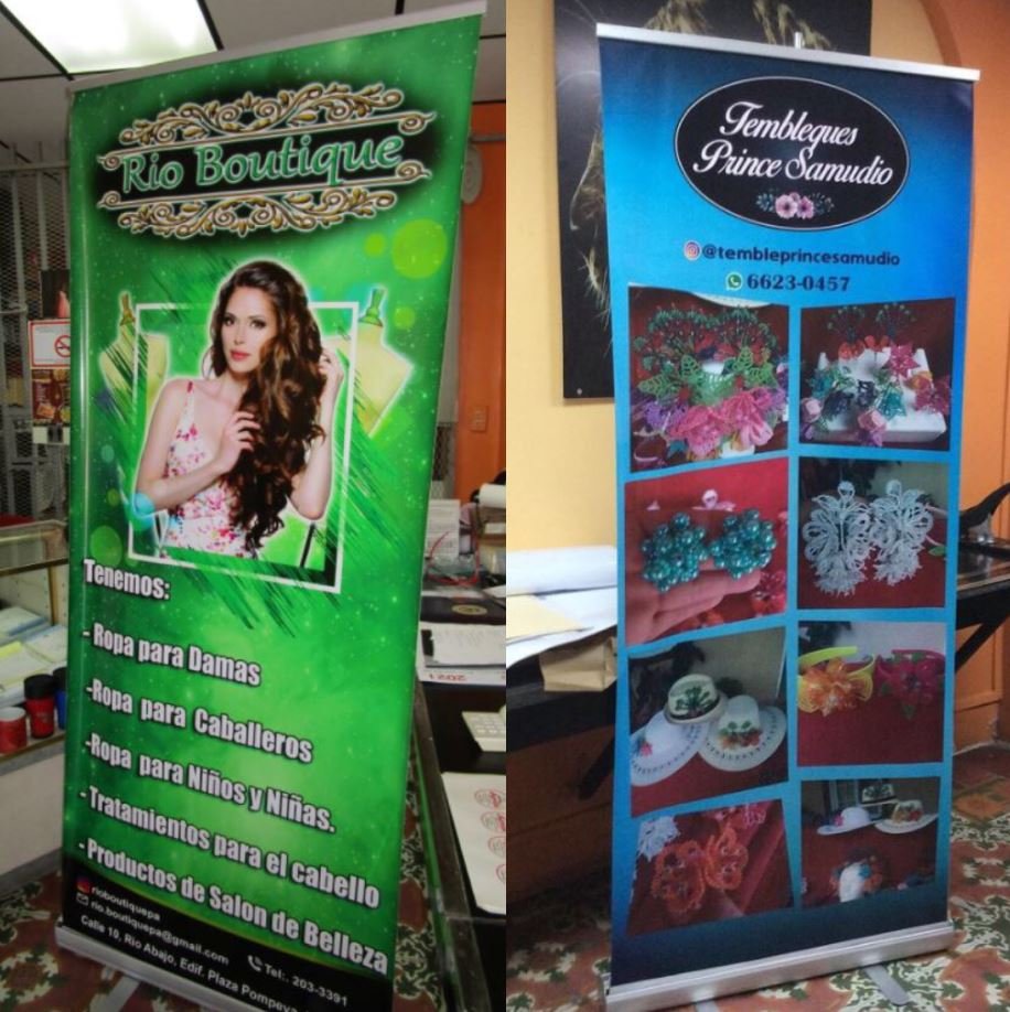 Roll up 33 x 79 pulg.