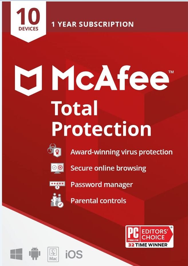Antivirus McAfee Total Protection