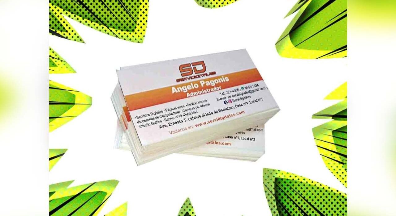 Tarjetas de presentación – ServiDigitales Panamá
