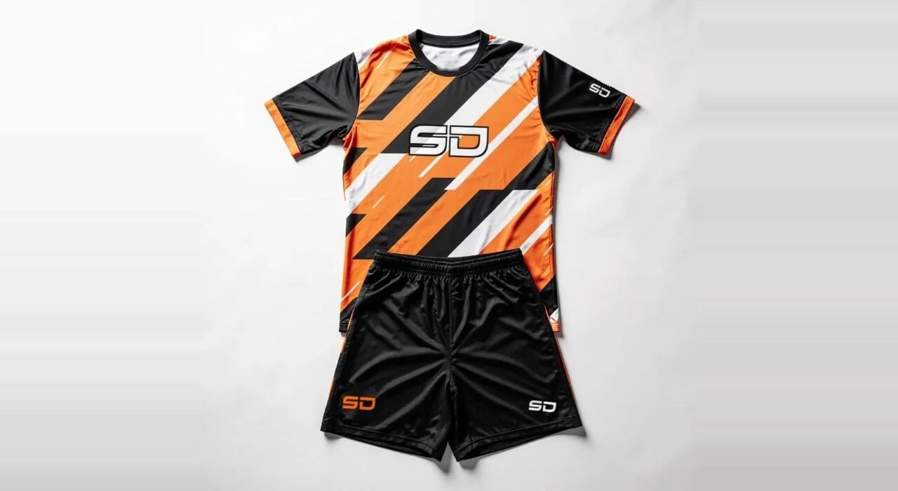 Uniforme de fútbol full sublimación personalizado con logo SD