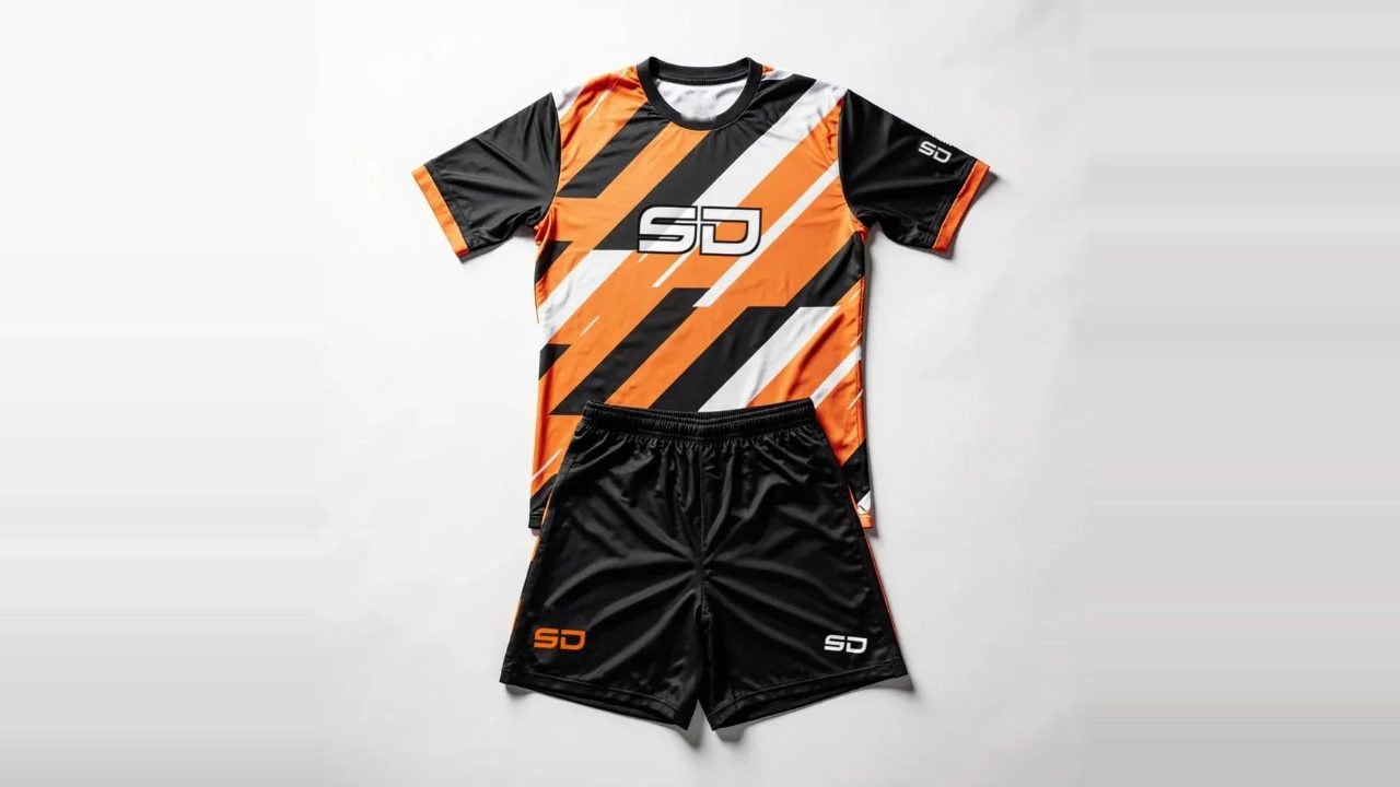 Uniforme de fútbol full sublimación personalizado con logo SD
