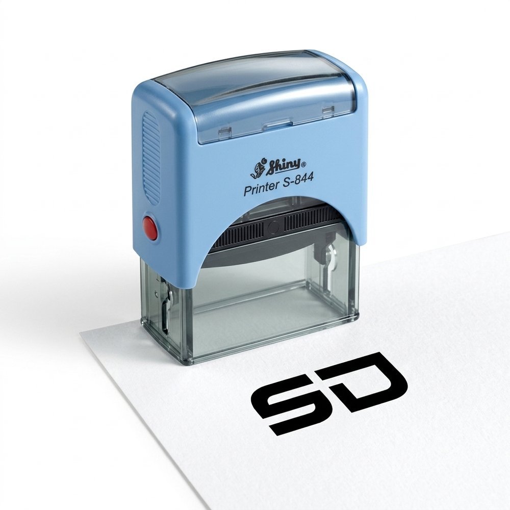 Sello automático Shiny Printer S-844 personalizado con impresión SD